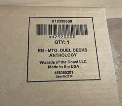 Magic the Gathering MTG Duel Decks Anthology Box Set Sealed - Image 1
