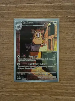 Raticate 99/88 Illustration Rare Holo Card - Pokemon Perfect Order Near Mint - Image 1