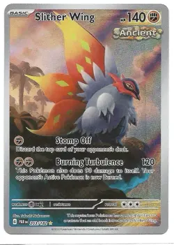 Slither Wing 203/182 Sv04: Paradox Rift Holo Pokemon TCG Illustration Rare - NM - Image 1
