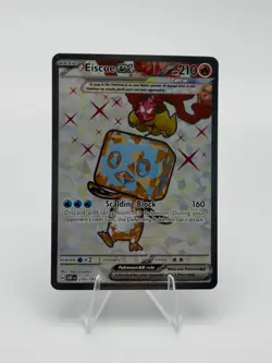 Eiscue ex - 210/197 SV03: Obsidian Flames Holo Pokemon TCG NM - Image 1
