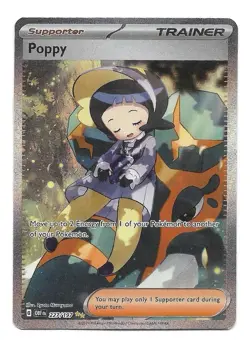 Poppy 227/197 Sv03: Obsidian Flames Holo Pokemon TCG - NM - Image 1