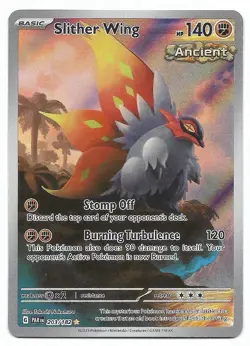 Slither Wing 203/182 SV04: Paradox Rift Holo Illustration Rare Pokemon TCG - NM - Image 1
