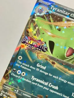 Tyranitar EX 064/131 (NM) Stamped Promo Scarlet & Violet: Prismatic Evolutions - Image 3