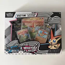 Pokemon TCG: White Flare & Black Bolt Victini Illustration Collection Box New ✅ - Image 1
