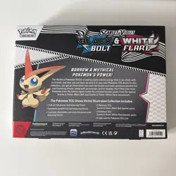 Pokemon TCG: White Flare & Black Bolt Victini Illustration Collection Box New ✅ - Image 2