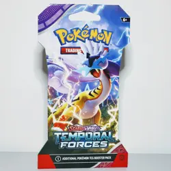 Pokemon TCG Scarlet & Violet Temporal Forces Sleeved Booster Pack Factory Sealed - Image 1
