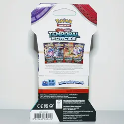 Pokemon TCG Scarlet & Violet Temporal Forces Sleeved Booster Pack Factory Sealed - Image 2