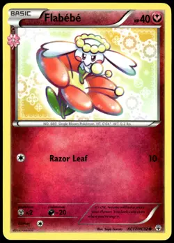 Flabebe RC17/RC32 Common Generations Pokemon LP - Image 1