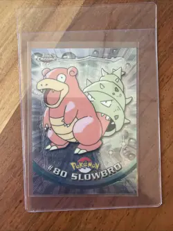 2000 Topps Chrome Pokemon Series 2 #80 Slowbro - Image 1