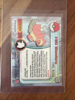 2000 Topps Chrome Pokemon Series 2 #80 Slowbro - Image 2