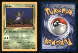 Oddish 58/64 Common Jungle Pokemon 1st Edition Lightly Played - Image 3