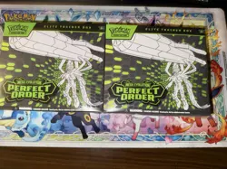 Pokemon Elite Trainer Box Mega Evolution Perfect Order 2 Boxes - Image 1