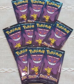 Pokemon TCG Halloween Trick or Trade 2022 Booster Pack (10 Packs) - Image 1