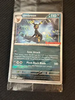 Pokemon TCG Umbreon 130 GameStop Stamped Exclusive SV Promo SEALED - Image 5