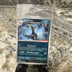 Pokemon TCG SV Promos (Gamestop Stamp) #130/197 Umbreon SEALED - Image 1