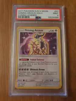 Pokemon TCG Shining Legends Arceus 57/73 PSA 9 MINT - Image 1