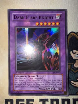 Dark Flare Knight - DCR-017 - Super Rare - 1st Edition - Yugioh VLP - Image 2