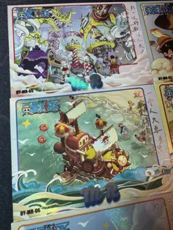 One Piece 9 Collectible Character Anime Waifu Ultra Premium Manga Cover Cards - Image 2