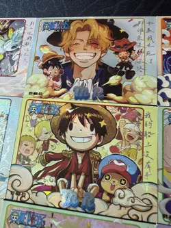 One Piece 9 Collectible Character Anime Waifu Ultra Premium Manga Cover Cards - Image 3