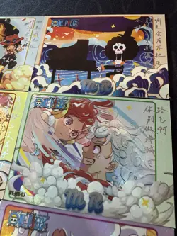 One Piece 9 Collectible Character Anime Waifu Ultra Premium Manga Cover Cards - Image 4
