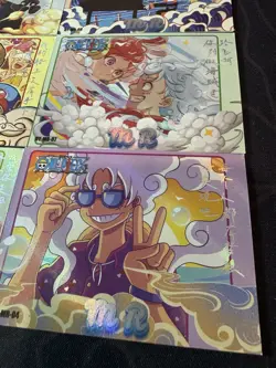 One Piece 9 Collectible Character Anime Waifu Ultra Premium Manga Cover Cards - Image 5