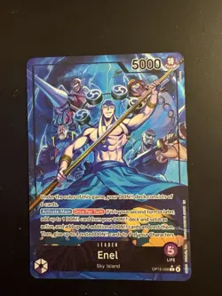 ENGLISH - One Piece OP15-058 Enel Leader Alt Art - Image 1