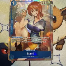 One Piece Nami OP09-050 Rare Alt Art (Parallel) - English - Image 1