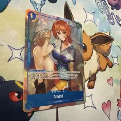 One Piece Nami OP09-050 Rare Alt Art (Parallel) - English - Image 2