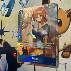 One Piece Nami OP09-050 Rare Alt Art (Parallel) - English - Image 3