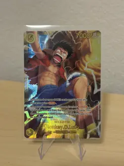 ONE PIECE ENGLISH Monkey D. Luffy OP15-119 SEC Adventure on KAMI's Island OP15 - Image 1