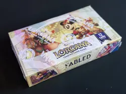 Disney Lorcana TCG – FABLED Booster Box – Factory Sealed - Image 1