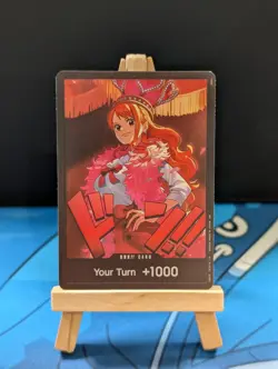 One Piece - EB03 - DON!! Card (Nami) DON!! NM - Image 1
