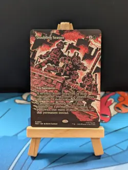 Doubling Season Borderless Showcase - Teenage Mutant Ninja Turtles - MTG Card - Image 1