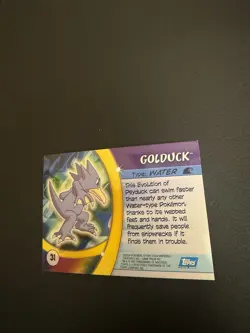 Topps Pokemon Golduck Advanced Challenge Trading Card, No. 31, 2004 - Image 3