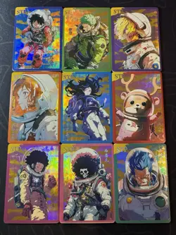 One Piece Collectible Astronaut Character Anime Waifu 9 Doujin Cards CCG Limited - Image 1