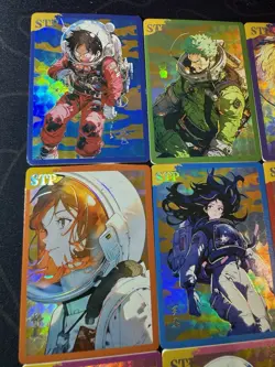 One Piece Collectible Astronaut Character Anime Waifu 9 Doujin Cards CCG Limited - Image 2