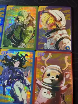 One Piece Collectible Astronaut Character Anime Waifu 9 Doujin Cards CCG Limited - Image 3