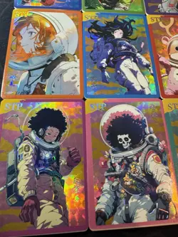 One Piece Collectible Astronaut Character Anime Waifu 9 Doujin Cards CCG Limited - Image 5