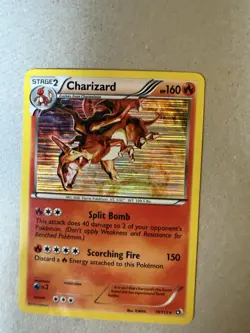 Pokemon Charizard 19/113 Legendary Treasures Holo Rare Stage 2 160HP Card - Image 1