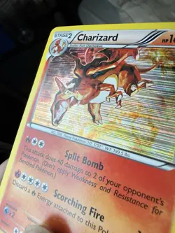 Pokemon Charizard 19/113 Legendary Treasures Holo Rare Stage 2 160HP Card - Image 3
