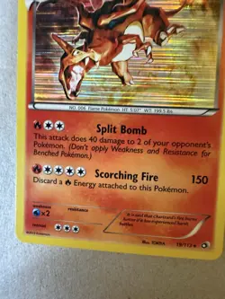 Pokemon Charizard 19/113 Legendary Treasures Holo Rare Stage 2 160HP Card - Image 4