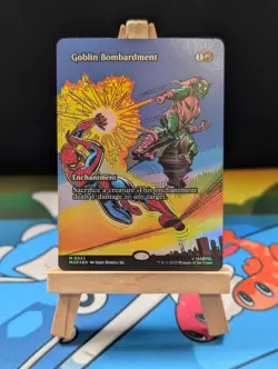 MTG - Marvel Universe Eternal-Legal Goblin Bombardment (Borderless) 23 M NM - Image 1