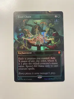 Food Chain (Borderless) Commander: Teenage Mutant Ninja Turtles Foil - Image 1