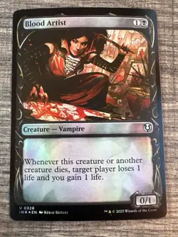 Blood Artist - Foil - Showcase - Innistrad Remastered - Near Mint, English - NM - Image 1