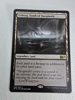 Wizards Urborg Tomb of Yawgmoth Core Set 2015 Legendary Land Rare Colorless 248… - Image 1