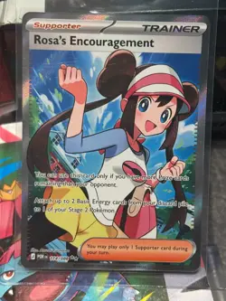 Rosa's Encouragement - 114/088 Full art- Perfect Order - Pokemon TCG (psa 10U) - Image 1