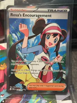 Rosa's Encouragement - 114/088 Full art- Perfect Order - Pokemon TCG (psa 10U) - Image 3