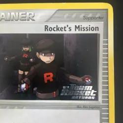 Rocket's Mission 88/109 Team Rocket Returns Stamped Reverse Holo Pokemon *NICE* - Image 3