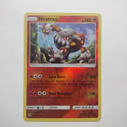 Pokemon TCG Heatran S&M Lost Thunder 48/214 Reverse Holo Rare Card NM - Image 1