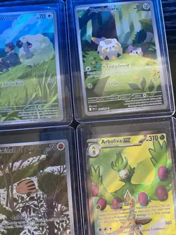 Pokemon TCG 9 Card Lot Full Art + Illustration Rares NM Sleeved - Image 3